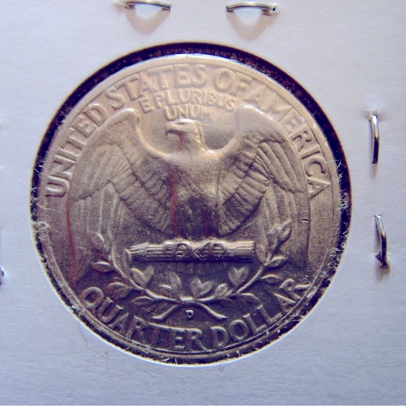 1949-D Washington Quarter - Picture 2 of 2